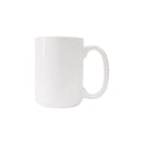 Sports Handle Sublimation White 15oz Economy Mug | Sublimation Mug | Blank Mug | Sublimation Blank