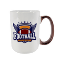 Sports Handle Sublimation White 15oz Economy Mug | Sublimation Mug | Blank Mug | Sublimation Blank