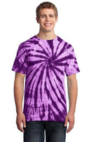 Purple Unisex Tie-Dye Tee