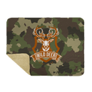 SUBLIMATION SHERPA LINED BABY BLANKET