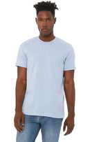 Heather Prism Blue Bella + Canva Unisex Heather CVC T-Shirt