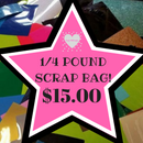 Vinyl Scrap Bag / Quarter Pound / Vinyl / HTV Vinyl Scraps