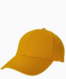 Yellow  Unisex 6-Panel Structured Twill Cap