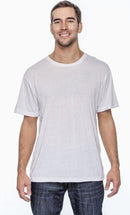 Round Neck Unisex Polyester Sublimation Tee