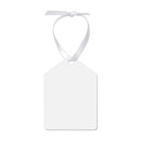 SUBLIMATION GLOSS WHITE ALUMINUM TAG ORNAMENT