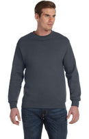 Charcoal Adult Unisex DryBlend® 9 oz., 50/50 Fleece Crew