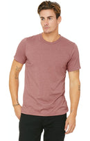 Heather Mauve Bella + Canva Unisex CVC T-Shirt