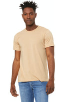 Heather Sand Dune Bella + Canva Unisex Heather CVC T-Shirt
