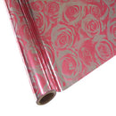 Laser Foil 12" StarCraft Electra Foil - Pink Roses