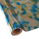 Laser Foils 12" StarCraft Electra Foil - Tie Dye Blue & Gold
