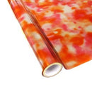 Laser Foils 12" StarCraft Electra Foil - Tie Dye Pink Orange