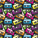 Patterned Heat Transfer Vinyl - Cassettes