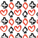 Printed Pattern Heat Transfer Vinyl - Card Symbols