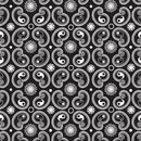 Patterned Heat Transfer Vinyl - Black and White Bandana Custom