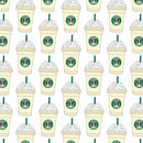 Vanilla Coffeebucks Custom Easy Patterns 12" Pattern Heat Transfer Vinyl / Siser Easy Patterns / Printed HTV
