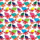 Hermit Crabs 12" Pattern Heat Transfer Vinyl / Siser Easy Patterns / Printed HTV