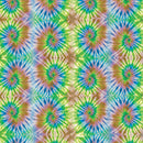 Patterned Heat Transfer Vinyl - Blue Bayou Tie Dye