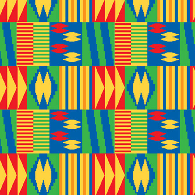 Regal African Kente Cloth- 12" Pattern Heat Transfer Vinyl / Siser Easy Patterns / Printed HTV