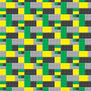 Tractor Toy Building Blocks 12" Pattern Heat Transfer Vinyl / Siser Easy Patterns / Printed HTV