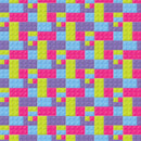 Dollhouse Toy Blocks 12" Pattern Heat Transfer Vinyl / Siser Easy Patterns / Printed HTV