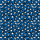 Printed Pattern Heat Transfer Vinyl - Blue Leopard Print