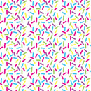 Rainbow Sprinkles 12" Pattern Heat Transfer Vinyl / Siser Easy Patterns / Printed HTV