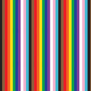 Printed Pattern Heat Transfer Vinyl - Pride Stripes