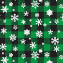 Printed Pattern Heat Transfer Vinyl - Green Plaid