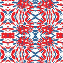 Printed Pattern Heat Transfer Vinyl - RWB Tie Die