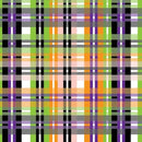 Halloween Plaid 12" Pattern HTV / Siser Easy Patterns / Printed HTV / Custom Patterns
