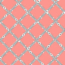 Salmon Stripes 12" Pattern Heat Transfer Vinyl / Siser Easy Patterns / Printed HTV