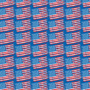 Printed Pattern Heat Transfer Vinyl - USA Flags