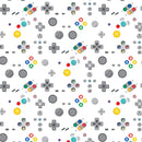 Gaming Buttons 12" Pattern Heat Transfer Vinyl / Siser Easy Patterns / Printed