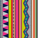Rainbow Aztec 12" Pattern Heat Transfer Vinyl / Siser Easy Patterns / Printed HTV