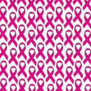 Printed Pattern Heat Transfer Vinyl - Breast Cancer Pink Ribbons