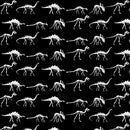 Printed Pattern Heat Transfer Vinyl - Dinosaur Skeleton