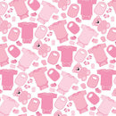 Printed Pattern Heat Transfer Vinyl - Baby Girl