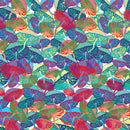 Rainbow Mushrooms 12" Pattern Heat Transfer Vinyl / Siser Easy Patterns / Printed HTV