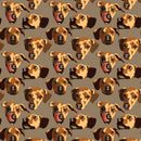 Weiner dogs 12" Pattern Heat Transfer Vinyl / Siser Easy Patterns / Printed HTV
