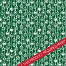 Green Ornaments 12" Pattern HTV / Siser Easy Patterns / Printed HTV / Custom Patterns