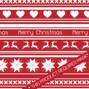 Ugly Sweater 2.0 12" Pattern HTV / Siser Easy Patterns / Printed HTV / Custom Patterns