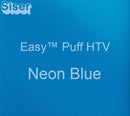 Siser Easy Puff 12" HTV - Neon Blue