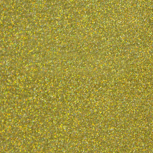 12" Siser Glitter Heat Transfer Vinyl - Gold Confetti