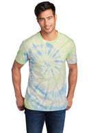 Waterfall Spiral Unisex Tie-Dye Tee