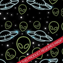 Printed Pattern Heat Transfer Vinyl - Aliens