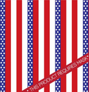 Printed Pattern Heat Transfer Vinyl - USA Stars & Stripes