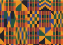 Kente 12" Pattern Heat Transfer Vinyl / Siser Easy Patterns / Printed HTV