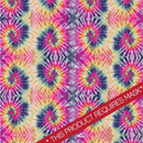 Printed Pattern Heat Transfer Vinyl - Totally Tie Dye