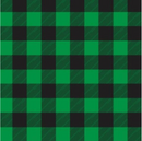 Printed Pattern Heat Transfer Vinyl - Green Buffalo Plaid