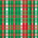 Printed Pattern Heat Transfer Vinyl - Christmas Plaid